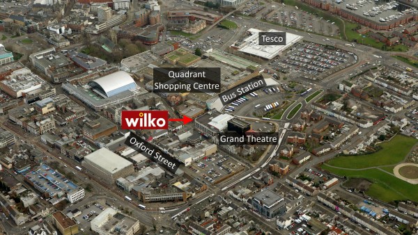 Wilko | | Singleton Street | |  | Swansea | | SA1 3QN