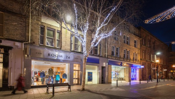 Bank of Scotland plc | | 16/26 (even) Bank Street | |  | Carlisle | | CA3 8HE