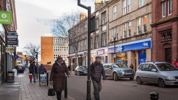 Bank of Scotland plc | | 16/26 (even) Bank Street | |  | Carlisle | | CA3 8HE