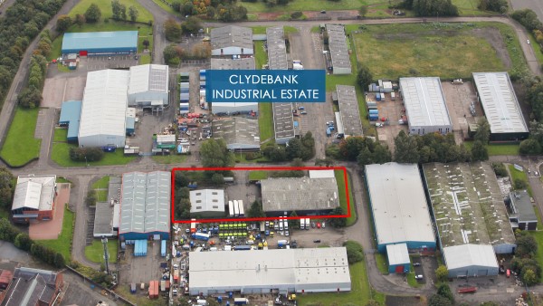 Clydebank Glasgow industrial property investment G814HT