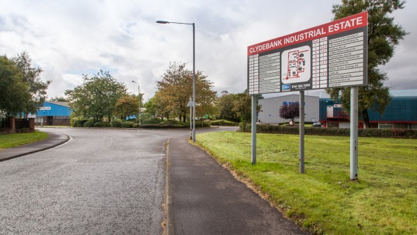 Clydebank Glasgow industrial property investment G814HT