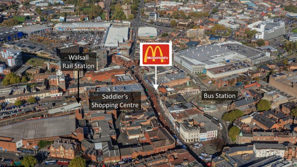 McDonald’s 54 Park Street | |  |  | Walsall  | | WS1 1NG