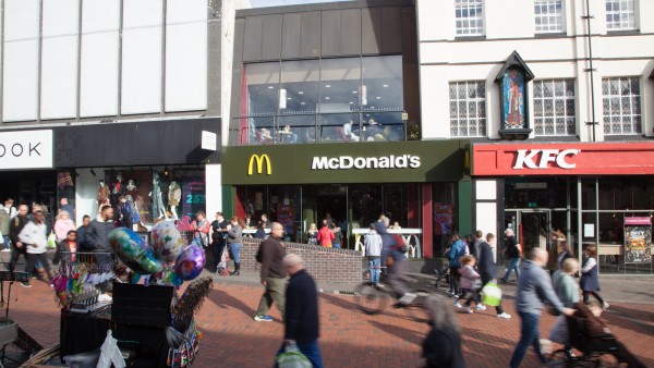 McDonald’s 54 Park Street | |  |  | Walsall  | | WS1 1NG