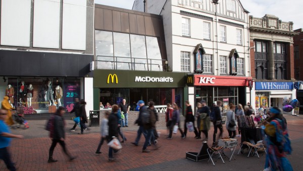 McDonald’s 54 Park Street | |  |  | Walsall  | | WS1 1NG