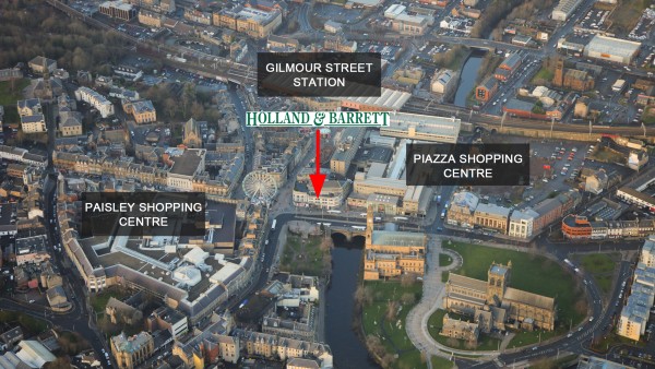 Unit 2 The Cross | 4 High Street | |  |  | Paisley | | PA1 2YA