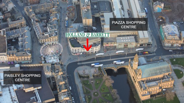 Unit 2 The Cross | 4 High Street | |  |  | Paisley | | PA1 2YA